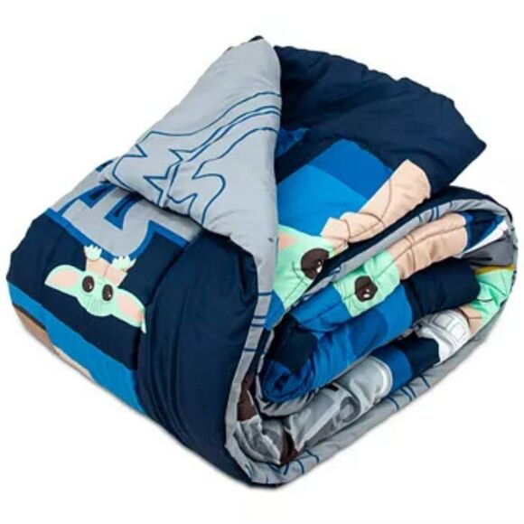 DISNEY Star Wars Grogu, Baby Yoda, 8-Pc. Reversible Full Comforter Set - Picture 7 of 7